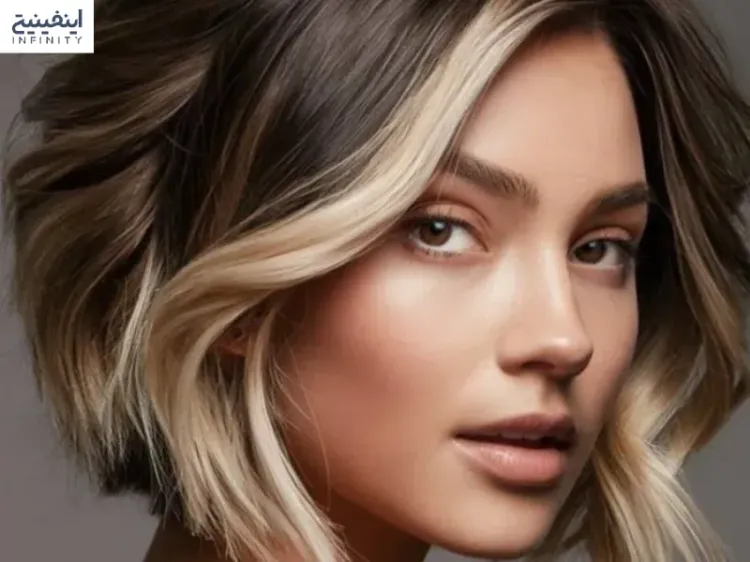 فیس فریم ترند محبوب رنگ مو در سال‌های اخیر